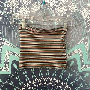 Brandy Melville Rainbow Tube Top